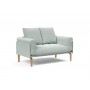 Диван-кушетка Rollo 80х200 см Classic ножки Bow, ткань 552
