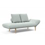 Диван-кушетка Rollo 80х200 см Classic ножки Bow, ткань 552