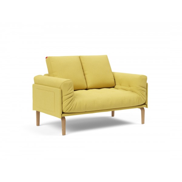 Диван-кушетка Rollo 80х200 см Classic ножки Bow, ткань 554