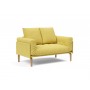 Диван-кушетка Rollo 80х200 см Classic ножки Bow, ткань 554