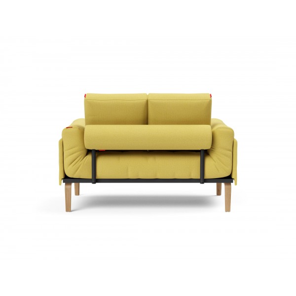 Диван-кушетка Rollo 80х200 см Classic ножки Bow, ткань 554