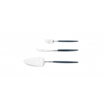 Набор приборов для десерта Cutipol Goa, синий