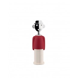 Штопор Alessi Alessandro M, красный-белый