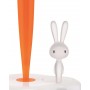 Держатель бумажных полотенец Bunny Carrot 34 см, белый