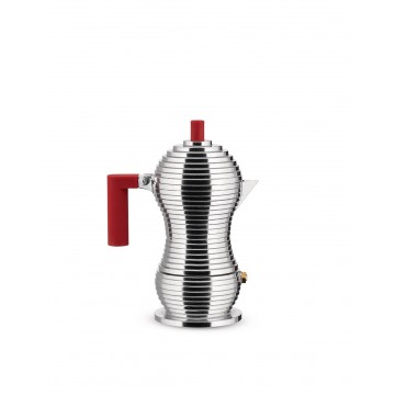 Кофеварка эспрессо Pulcina 6 чашек, красная