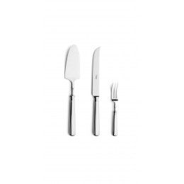 Вилка, нож и лопатка для десерта Piccadilly, зеркальная полировка