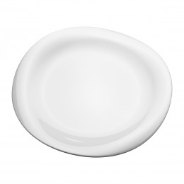 Тарелка обеденная Cobra, белый фарфор, D27 см