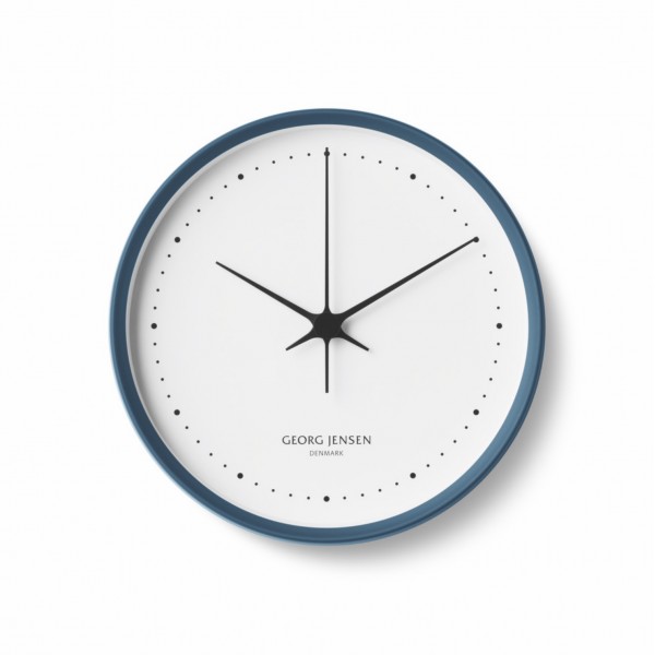 Часы настенные Koppel, 22 см, синие