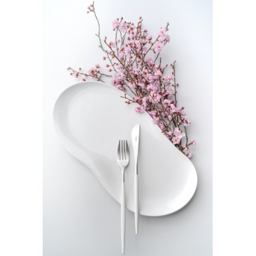 Набор столовых приборов Mio 24 пред. на 6 персон, белый