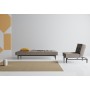 Диван-кровать Splitback 115х210 см черные ножки Styletto, ткань 521