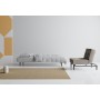 Диван-кровать Splitback 115х210 см черные ножки Styletto, ткань 521