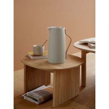 Вакуумный кофейник Stelton Emma 1,2 л, песочный