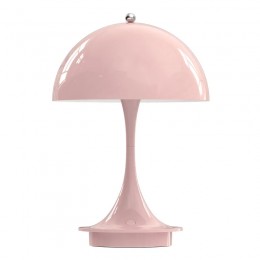 Настольная лампа Panthella 160, переносная, светло-розовая