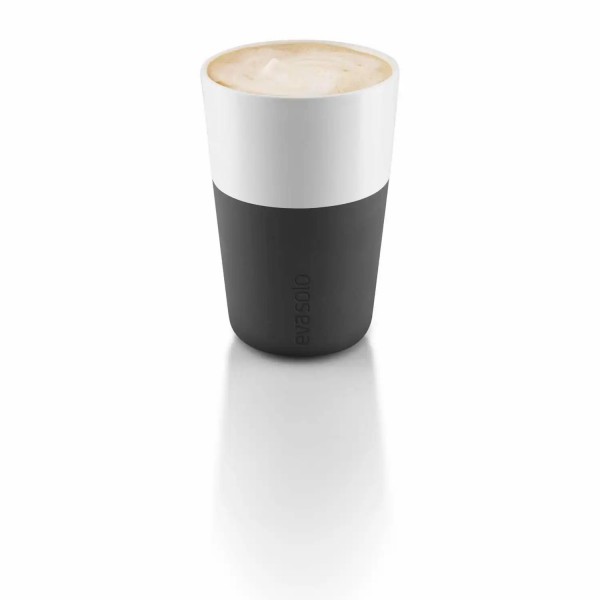 Чашки Eva Solo Latte 360 мл 2 шт, черные