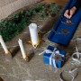 Рождественский подсвечник звезда, позолоченная