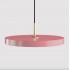 Подвесной светильник Asteria Ø43, латунь, розовый