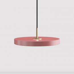 Подвесной светильник Asteria Ø31, латунь, розовый