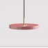Подвесной светильник Asteria Ø31, латунь, розовый