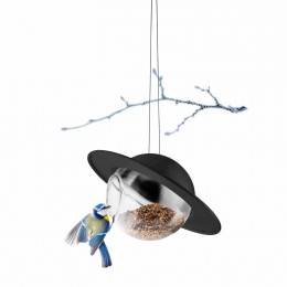 Кормушка для птиц Eva Solo Saturn, черная