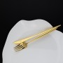 Набор столовых приборов Moon Gold 24 пред. на 6 персон, зеркальные