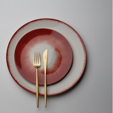 Набор столовых приборов Moon Gold 24 пред. на 6 персон, матовые