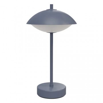 Переносная настольная лампа Clam, темно-синяя