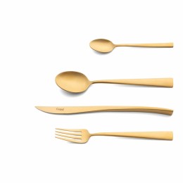 Набор столовых приборов Duna Gold 130 пред. на 24 персон, матовые