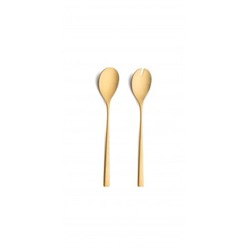 Приборы для салата Duna Gold, матовые