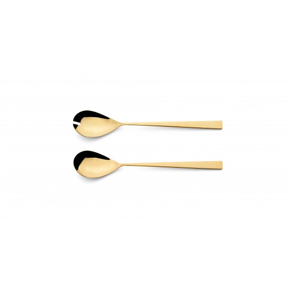 Набор столовых приборов Bauhaus Gold 130 пред. на 12 персон, зеркальные