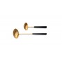 Набор столовых приборов Ebony Gold 130 пред. на 12 персон, матовые