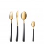 Набор столовых приборов Noor Gold 130 пред. на 12 персон, матовые
