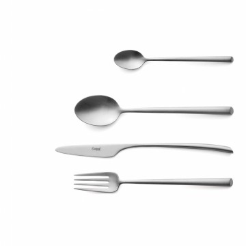 Набор столовых приборов Mezzo 130 пред. на 12 персон, матовые