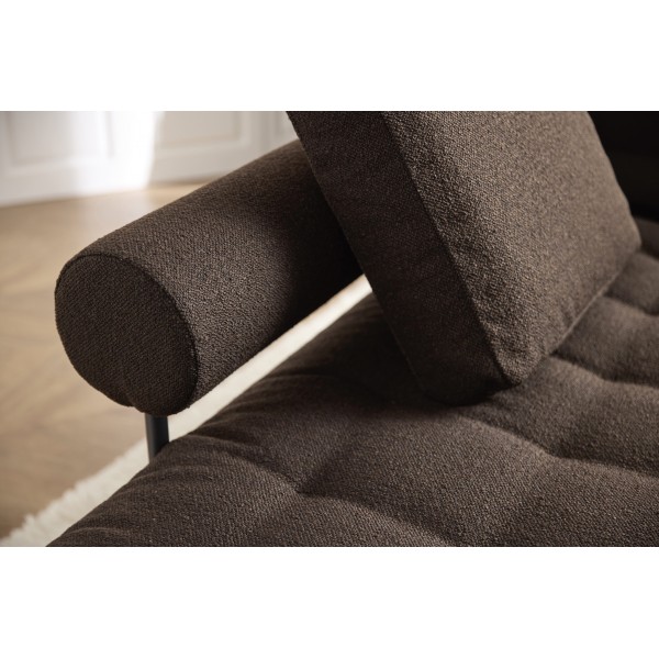 Диван-кушетка Rollo Classic ножки Styletto, ткань 358