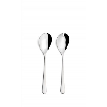 Приборы для салата Atlantico, зеркальные