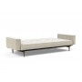 Диван-кровать Splitback с подлокотниками, Styletto темный, ткань 357