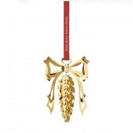 Рождественское украшение Шишка, позолоченный