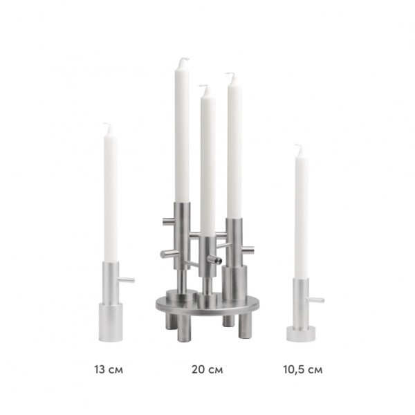 Настольный подсвечник JH, сталь Настольный подсвечник JH, сталь