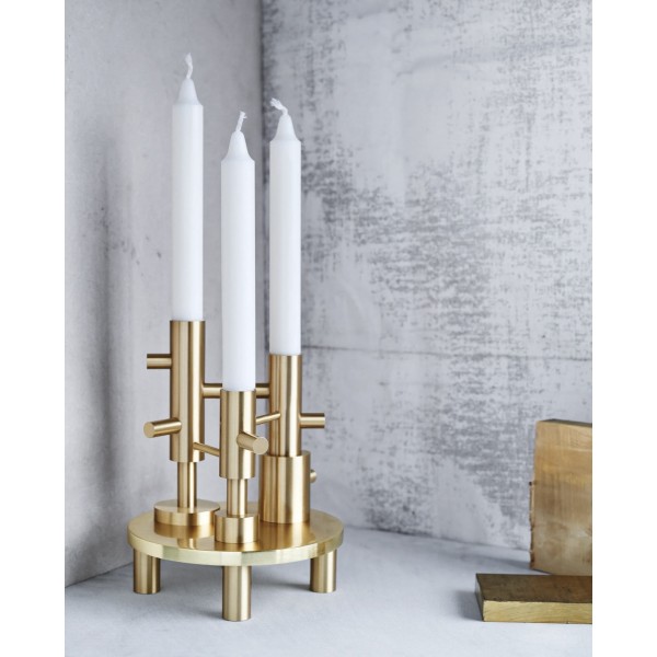 Настольный подсвечник JH, латунь Настольный подсвечник JH, латунь