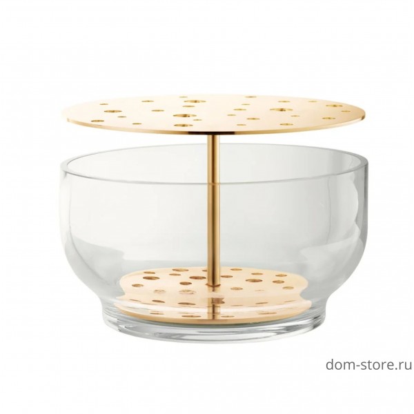 Ваза Ikebana большая, латунь