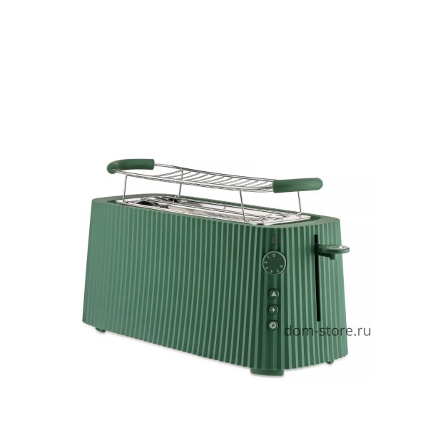 Тостер Plisse с двумя отделениями, зеленый Тостер Plisse с двумя отделениями, зеленый