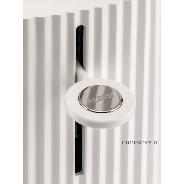 Тостер Plisse с двумя отделениями, белый