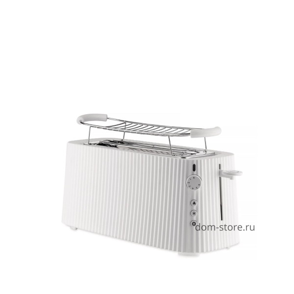 Тостер Plisse с двумя отделениями, белый
