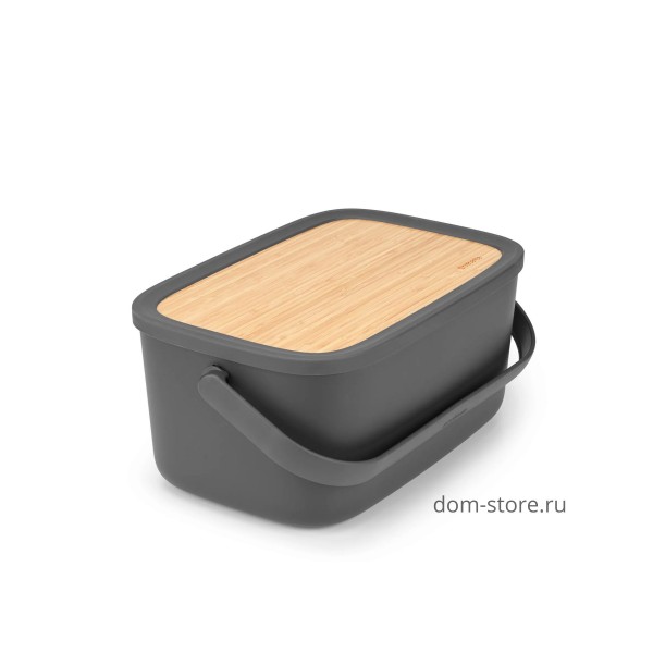 Хлебница Nic, темно-серая (Dark-Grey)