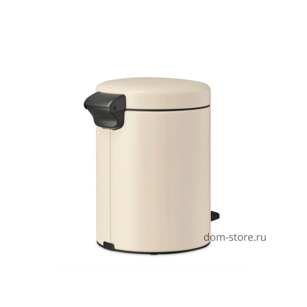 Мусорный бак с педалью New Icon 5 л бежевый