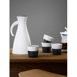 Чашки Lungo 230 мл 2 шт, чёрные