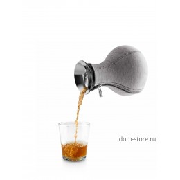 Чайник заварочный Tea Maker в неопреновом чехле 1л темно-серый