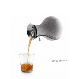 Чайник заварочный Tea Maker в неопреновом чехле 1л темно-серый