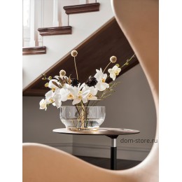 Ваза Ikebana большая, латунь