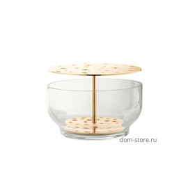 Ваза Ikebana большая, латунь