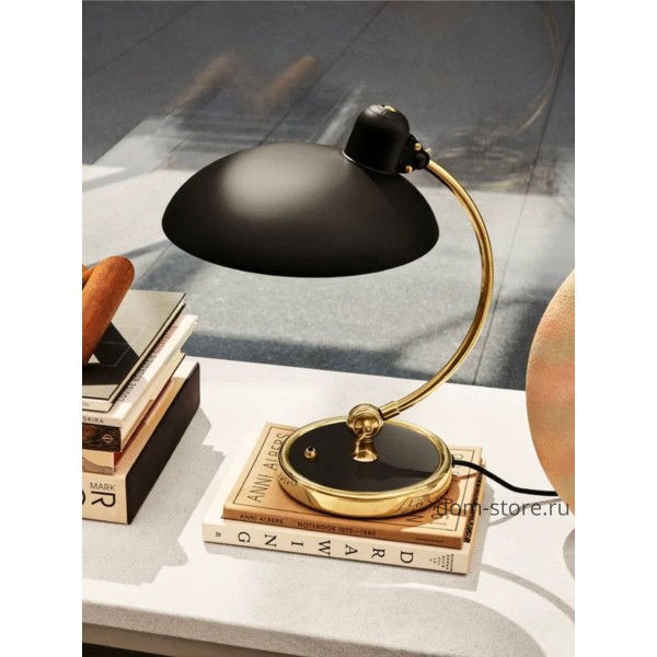 Настольная лампа Kaiser Idell 6631-T Luxus, латунь, матовая черная Настольная лампа Kaiser Idell 6631-T Luxus, латунь, матовая черная